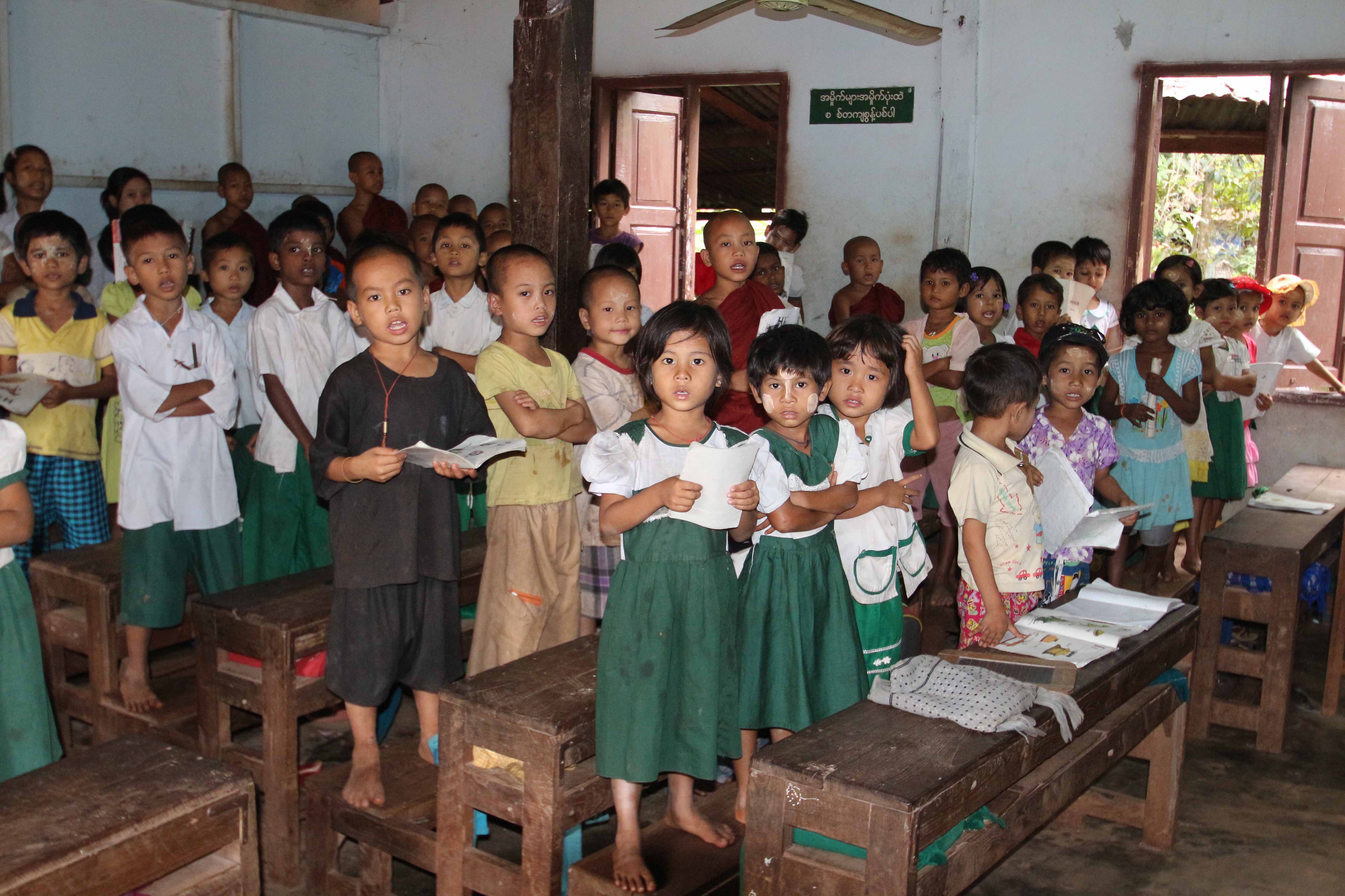 Schule in Myanmar